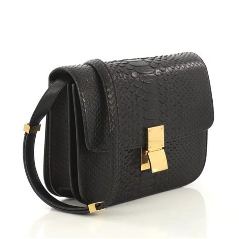 celine classic box us price|celine classic box bag python.